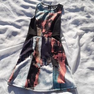 Paint pattern dress